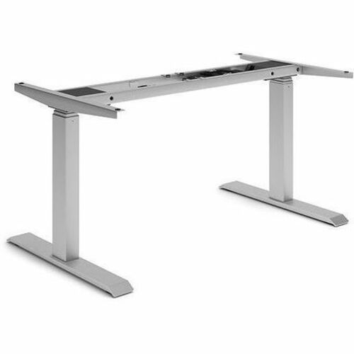 HDL Cleo Quick Assembly Height Adjustable Base - Black Folding Base - 2 Legs - 265 lb (120.20 kg) Capacity - Height Adjustable - 3-Stage - 47.5" (1206.50 mm) Height - Assembly Required - Metal Base Material - Steel Frame Material - 1 Each