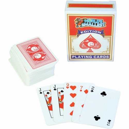 Super Impulse World's Smallest Classic Playing Cards - 1 Each