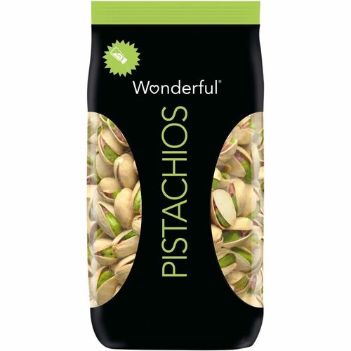 Wonderful Roasted Salted Pistachios - Roasted & Salted - 1.25 oz - 12 / Box