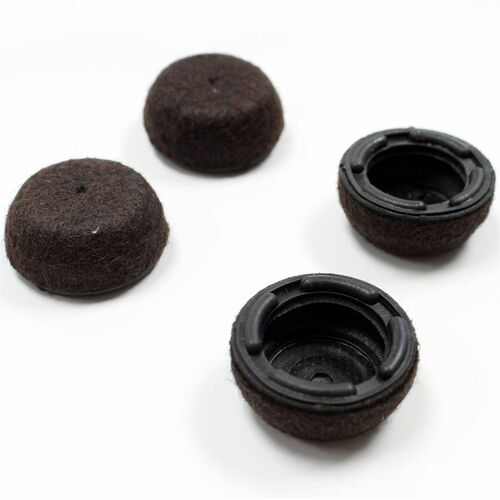 Lorell Floor Saver - Dark Brown - 16Pack