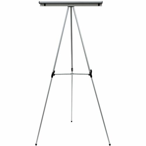 Lorell Presentation Easel - Silver - For Presentation - Lightweight