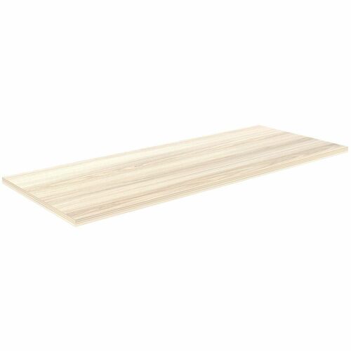Lorell Multipurpose Tabletops - Laminated Rectangle Top - 24" Table Top Width x 60" Table Top Depth x 1" Table Top Thickness - 1" Height - Training, Multipurpose - Assembly Required - Modern Elm - Particleboard Top Material - 1 Each