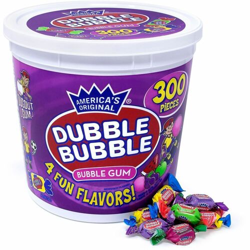 Green Rabbit Chewing Gum - Bubble Gum, Watermelon, Grape, Sour Apple - 300 / Carton