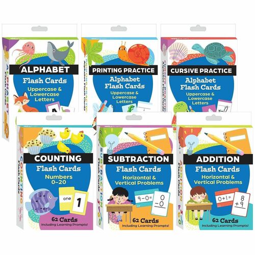 Shell Education Learning Card - Skill Learning: Mathematics - 6 Box