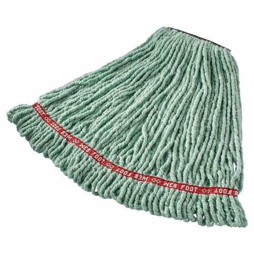 Rubbermaid Commercial Web Foot Dust Mop Refill - Green - 1.25 lb - 1 Carton