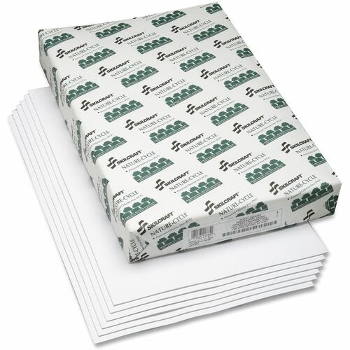 SKILCRAFT® PCF Copy Paper - Legal - 11" x 17" - 20 lb Basis Weight - Process Chlorine-free, Unbleached, Acid-free - White - 2500 / Box