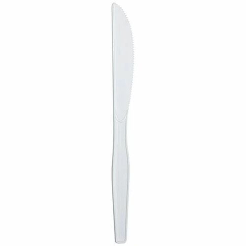 karat Knife, Med-Heavy Weight/White - Knife - Knife - Restaurant, Cafeteria - Plastic, Polystyrene - White - 1000 / Carton