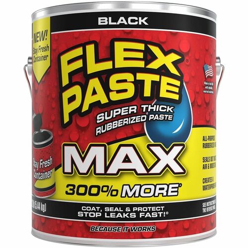 FLEX SEAL Flex Paste - Black - 12 lb - 1