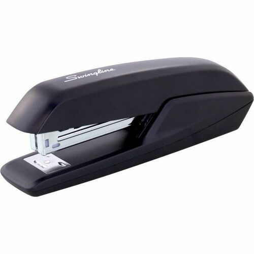 Swingline 545 Standard Stapler Black - Staples Upto 20 Sheet - Holds Upto 210 Staple - Full Strip - Black - Plastic - 1 Each