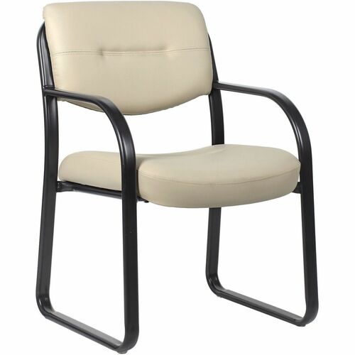 Boss Chair - Sled Base - Beige - 1 Each