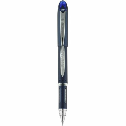 uni® Jetstream Ballpoint Pen - 0.7 mm Pen Point - Blue Ink - Pigment-based - Writing - 1 Each