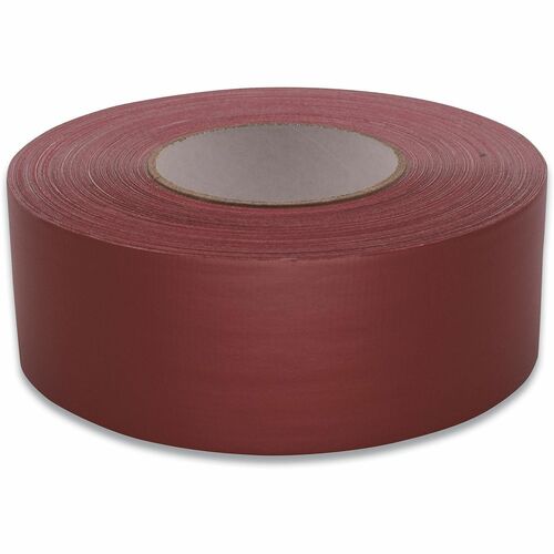 SKILCRAFT® "The Original" Waterproof 100 MPH Tape - 60 yd Length x 2.50" Width - 3" Core - Red - Woven Cloth Backing - Temperature Resistant, Water Proof, Weather Proof - For Packaging, Sealing, Commercial, Industrial, Multi Surface - 1 Roll