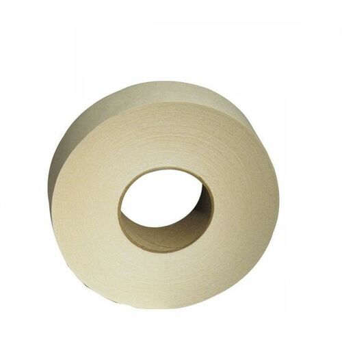 SKILCRAFT® Pressure Sensitive Water Resistant Tape - 120 yd Length x 2" Width - 3" Core - Beige - Paper Backing - Water Resistant, Pressure Sensitive - For Packaging, Sealing, Carton, Box - 1 Roll