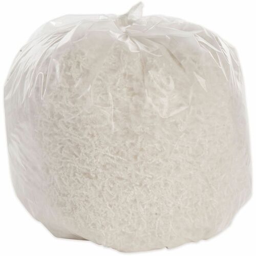 SKILCRAFT® ProPerformance Can Liners - 40" Length x 33" Width - High Density - Clear - High Molecular Weight High-density Polyethylene (HMW HDPE), Resin - Garbage, Can Liner, Office, Kitchen, Bathroom - 250 / Box