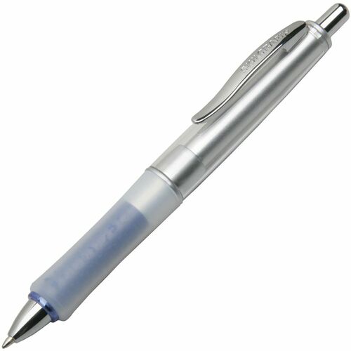 SKILCRAFT® WriteBalance Pen - 0.1 mm Pen Point - Retractable - Blue Ink - Assorted Barrel - Writing - 1 Each