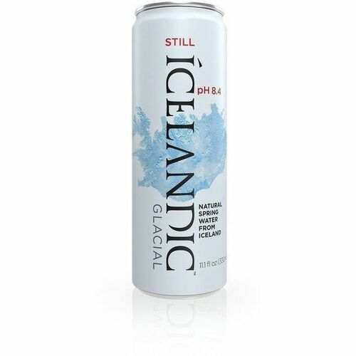 Icelandic Glacial in Aluminum Cans - Sugar Free - 11.10 fl oz (328 mL) - Natural - 10 / Box