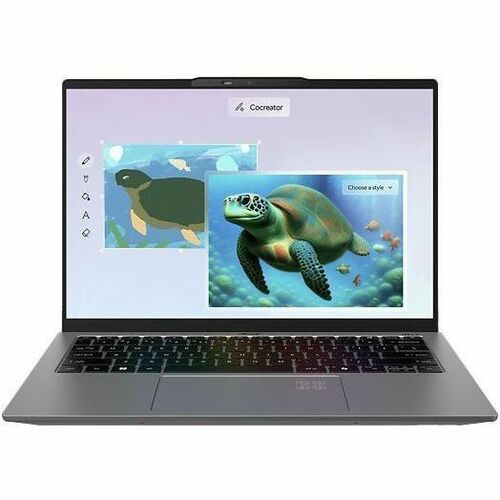 Acer Swift Go 16 AI SFG16-I71T SFG16-I71T-79Q6 16" Touchscreen Copilot+ PC Notebook - WUXGA - 60 Hz - Intel Core Ultra 7 355 - 32 GB - 1 TB PCI Express NVMe 4.0 SSD - English (US) Keyboard - Silver