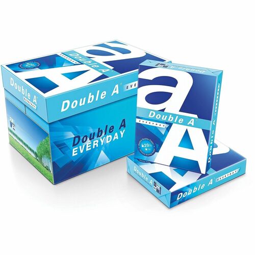 Double A Everyday Multipurpose Copy Paper - Letter - 8 1/2" x 11" - Smooth - Fade Resistant, Double-sided, Jam-free, Acid-free - White - 500 Sheets per Ream - 40 / Pallet
