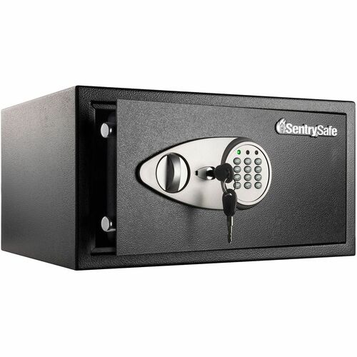 Sentry Safe X105P Security Safe - 0.98 ft³ - Digital, Programmable, Electronic Lock - 2 Live-locking Bolt(s) - Pry Resistant, Theft Resistant, Scratch Resistant, Damage Resistant - for Gun, Home, Office - Internal Size 8.70" Height x 16.80" Width x 11.60"