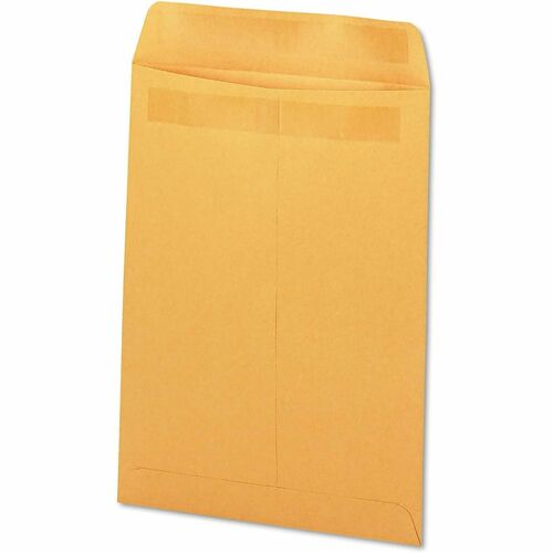 Business Source Self-Seal Catalog Envelopes - Catalog - #28 - 10" Width x 13" Length - Self-adhesive Seal - Kraft - Kraft Paper - 250 / Box