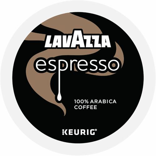 Lavazza K-Cup, Pod, Ground Espresso Italiano K-Cup Coffee Pods - Compatible with Keurig Brewer - Medium - K-Cup, Pod, Ground - Italian Espresso - Kosher - 22 Boxes/Carton - 4 / Carton