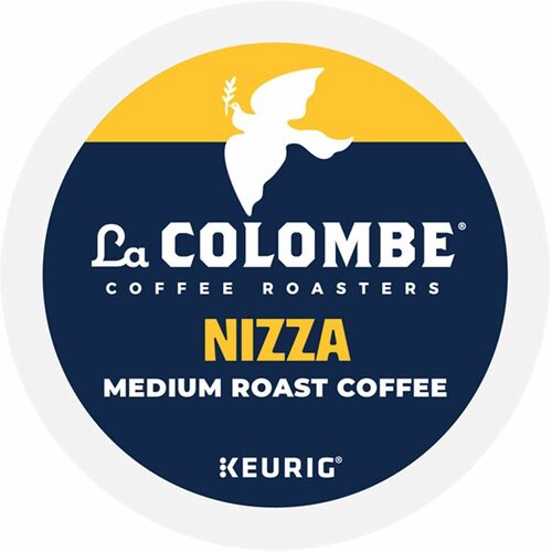 La Colombe K-Cup, Pod, Ground Nizza K-Cup Coffee Pods - Compatible with Keurig Brewer - Medium - K-Cup, Pod, Ground - Nizza, Sweet, Honey - Kosher - 22 Boxes/Carton - 4 / Carton