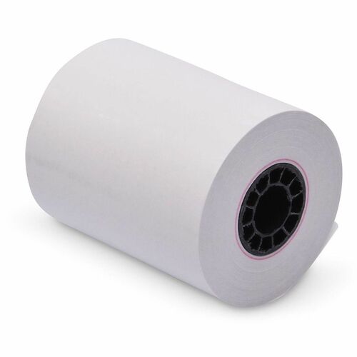 Business Source Thermal Printing Paper Rolls - Unperforated - White - 50 / Carton