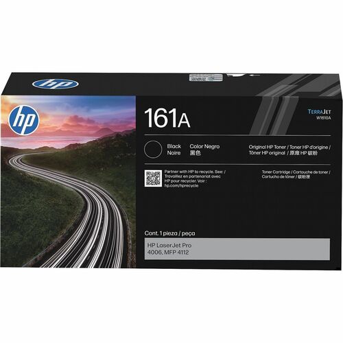 Picture of 161A Original Standard Yield Laser Toner Cartridge, Black, 3000 Pages, 1 EA