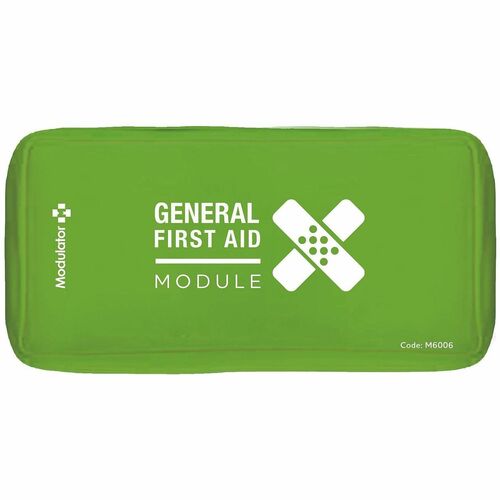 Modulator General First-Aid Module Refill - 18" Height x 4" Width x 3" Depth - Green