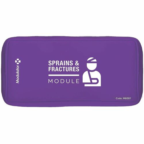 Modulator Sprains And Fractures Module Refill - 18" Height x 4" Width x 3" Depth - Purple