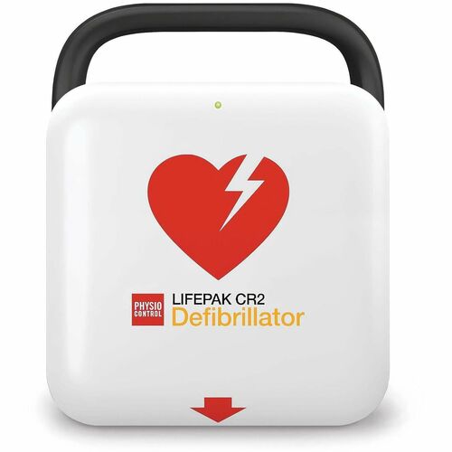 CARDIACT LIFEPAK CR2 Automatic English/Spanish AED with Cellular - Automatic - White