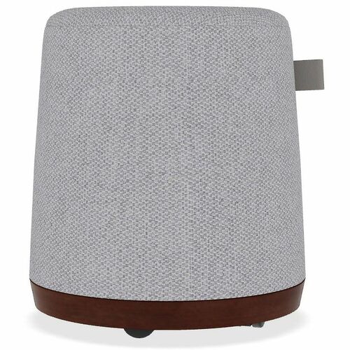 Müm Perch Soft Seating - Memory Foam Seat Material - Gray - Leather, Fabric - 1 Carton