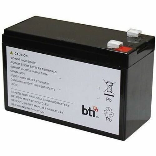 BTI RBC17-SLA17-TAA 12V 1-CELL LEAD ACID UPS BATTERY REPLACES RBC17 (TAA-Compliant) - 2 YR WARRANTY
