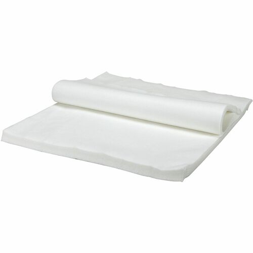 Genuine Joe Disposable Linen-Like Napkins - White