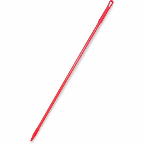 Sparta 60" Fiberglass Broom Handle - 60" Length x 1" Diameter - Red - Fiberglass, Polyester, Polypropylene - 12 Each