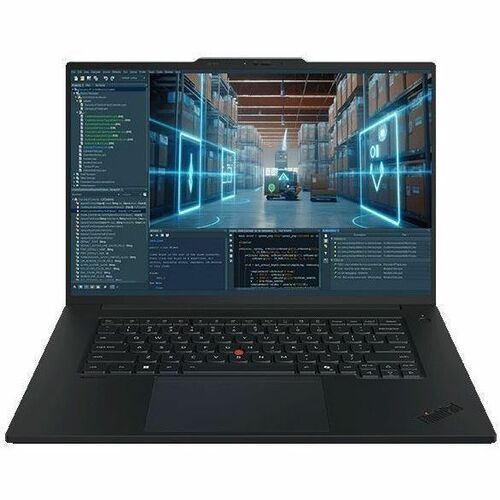 Lenovo ThinkPad T1g Gen 9 21UG000HUS 16" Touchscreen Copilot+ PC Mobile Workstation - 3.2K - 120 Hz - Intel Core Ultra 7 Series 3 366H - 64 GB - 2 TB SSD - English (US) Keyboard - Black