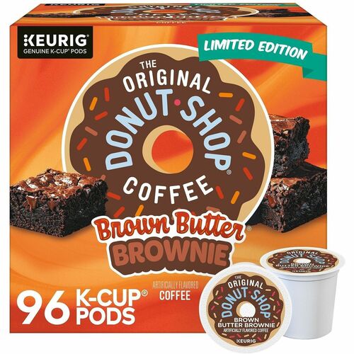 The Original Donut Shop® K-Cup Brown Butter Brownie Coffee - K-Cup - Brown Butter Brownie