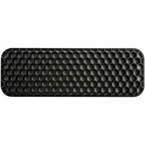 DAC® Keyboard Wrist Rest, 13.5" x 4.5" x 1" - 1" (25.40 mm) Height x 13.50" (342.90 mm) Width x 4.50" (114.30 mm) Depth - Black - Memory Foam - Anti-slip, Sweat Proof, Strain Resistant - Keyboard