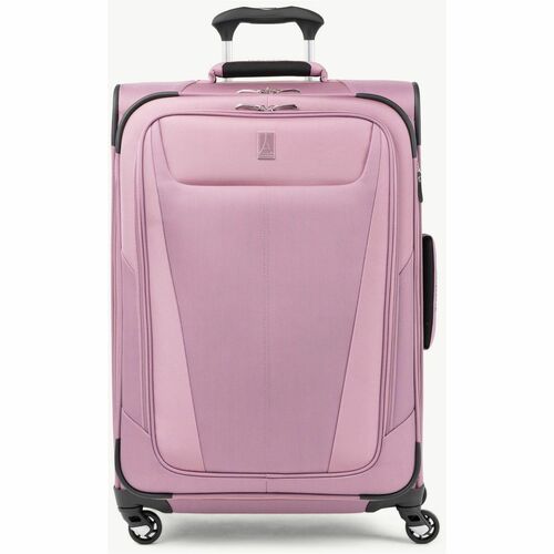 Travelpro Maxlite 5 Travel/Luggage Case (Check-in) Luggage - Orchid - Water Resistant, Stain Resistant, Moisture Resistant, Abrasion Resistant - Polyester Fabric Body - Telescoping Handle, Handle - 25" (635 mm) Height x 18.50" (469.90 mm) Width x 11.50" (
