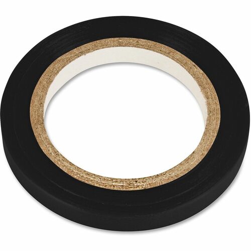 COSCO Glossy Art Tape - 27 ft Length x 0.25" Width - Black - For Board - 1 Each