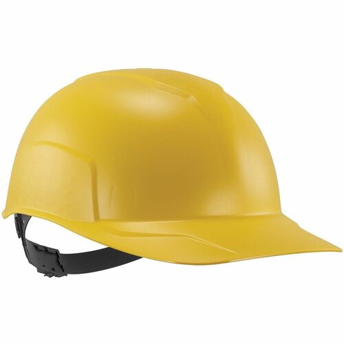 Ergodyne Skullerz 8952 Hard Shell Bump Cap - Recommended for: Mechanic, Baggage Handling, Food Processing, Manufacturing, Inspection - Head, Visibility Protection - Ratchet Closure - Polyethylene - Yellow - Lightweight, Durable, Breathable, Ventilated, Ad