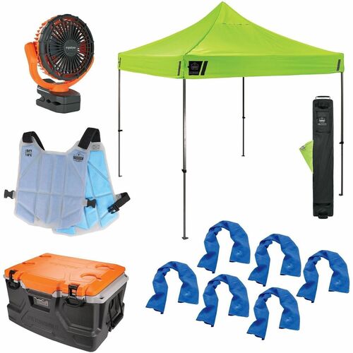 Ergodyne Heat Stress Prevention & Recovery Station Kit