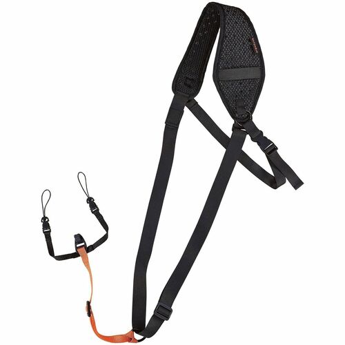 Ergodyne Squids 3143 Barcode Scanner Sling Lanyard - Adjustable - Hook & Loop Attachment - Black - EVA Foam - 1 / Each