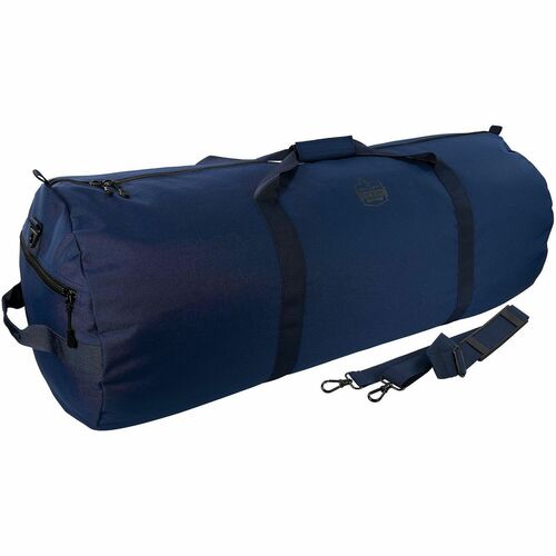 Ergodyne Arsenal Carrying Case (Duffel) Gear - Blue - Water Resistant, Wear Resistant, Tear Resistant, Stain Resistant - 600D Polyester Body - Shoulder Strap, Handle - 14" Height x 14" Width x 35" Depth - Large Size - 29.59 gal Volume Capacity