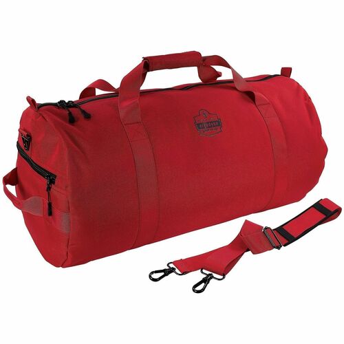 Ergodyne Arsenal Carrying Case (Duffel) Gear - Red - Water Resistant, Wear Resistant, Tear Resistant, Stain Resistant - 600D Polyester Body - Shoulder Strap, Handle - 12" Height x 12" Width x 23" Depth - Small Size - 14.27 gal Volume Capacity