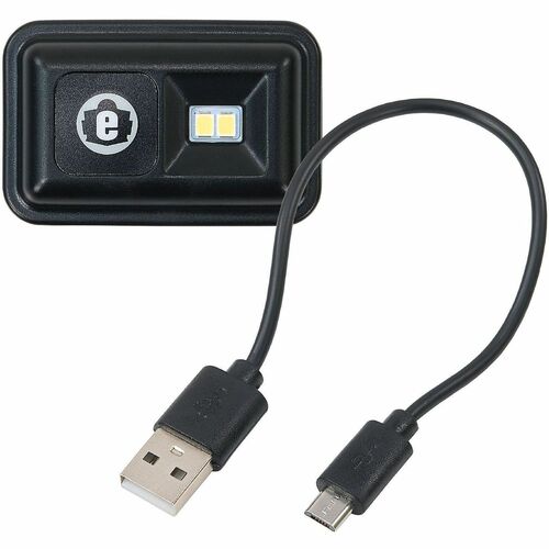 Ergodyne N-Ferno 6801B Replacement Rechargeable LED Light - LED - 150 lm Lumen - Battery Rechargeable - Battery - Temperature Resistant - Black - 1 Each