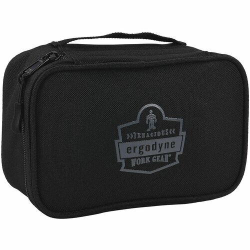 Ergodyne Arsenal Carrying Case Tools - Black - Water Resistant Back, Stain Resistant, Dirt Resistant, Moisture Resistant - 600D Polyester Body - Handle - 3" Height x 4.5" Width x 7.5" Depth - Small Size - 1.59 quart Volume Capacity