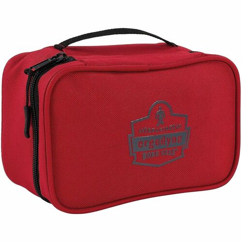 Ergodyne Arsenal Carrying Case Tools - Red - Water Resistant Back, Stain Resistant - 600D Polyester Body - Handle - 3" Height x 4.5" Width x 7.5" Depth - Small Size - 1.59 quart Volume Capacity