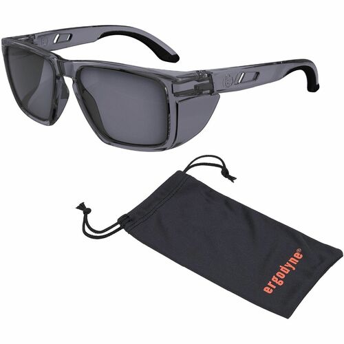 Ergodyne Skullerz SIXTEN Anti-Scratch & Enhanced Anti-Fog Safety - Recommended for: Outdoor, Construction, Landscaping, Carpentry, Woodworking, Boating, Skiing, Fishing, Hunting, Shooting, Sport - Fog, Impact, Eye, Ultraviolet, UVA, UVB, UVC, Sun Protecti