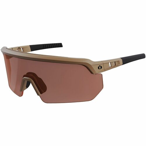 Ergodyne Skullerz AEGIR Color-Enhancing Safety Glasses - Recommended for: Outdoor, Sport, Construction, Landscaping, Carpentry, Woodworking, Boating, Skiing, Fishing, Hunting, Shooting - Impact, Eye, Ultraviolet, UVA, UVB, UVC, Sun Protection - Polycarbon